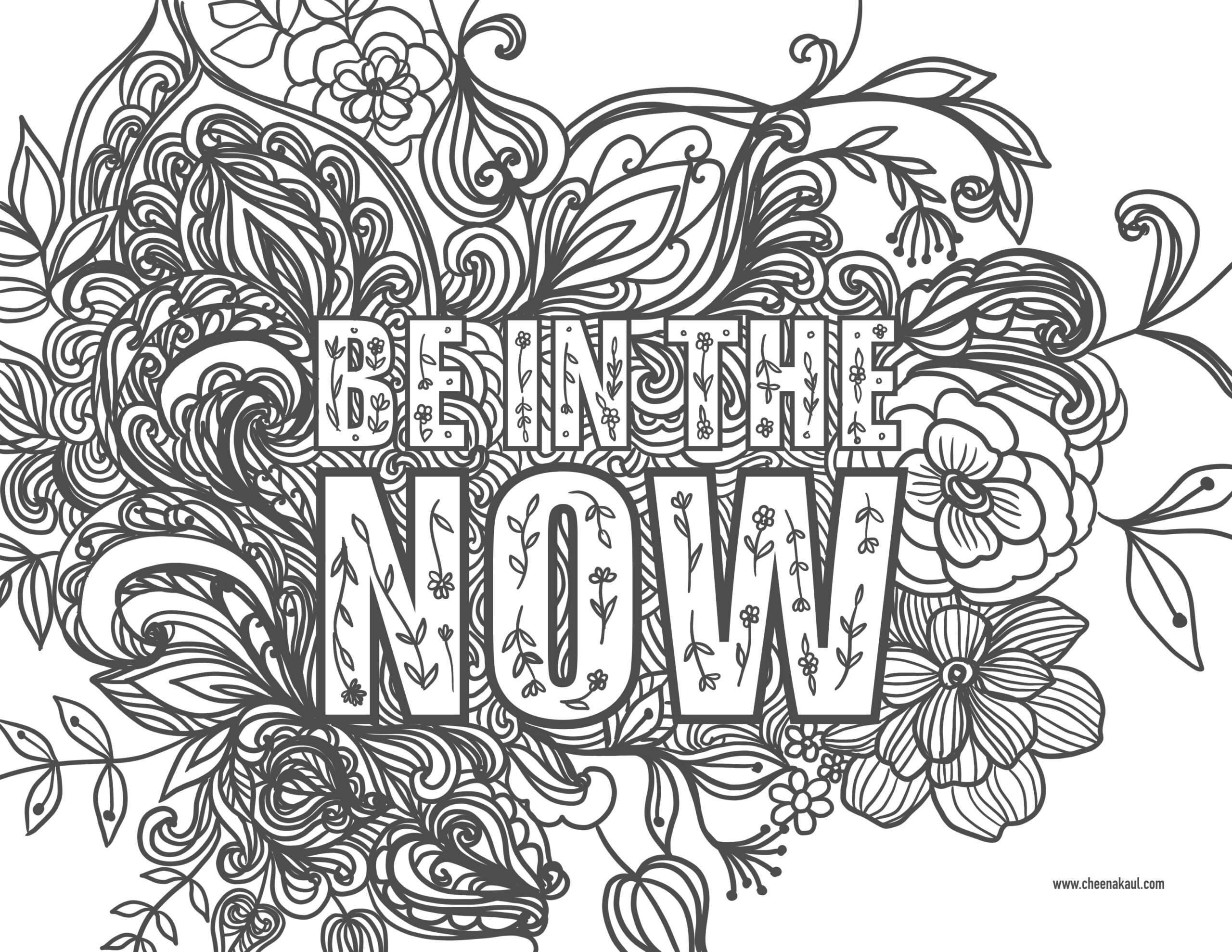 Be in the now