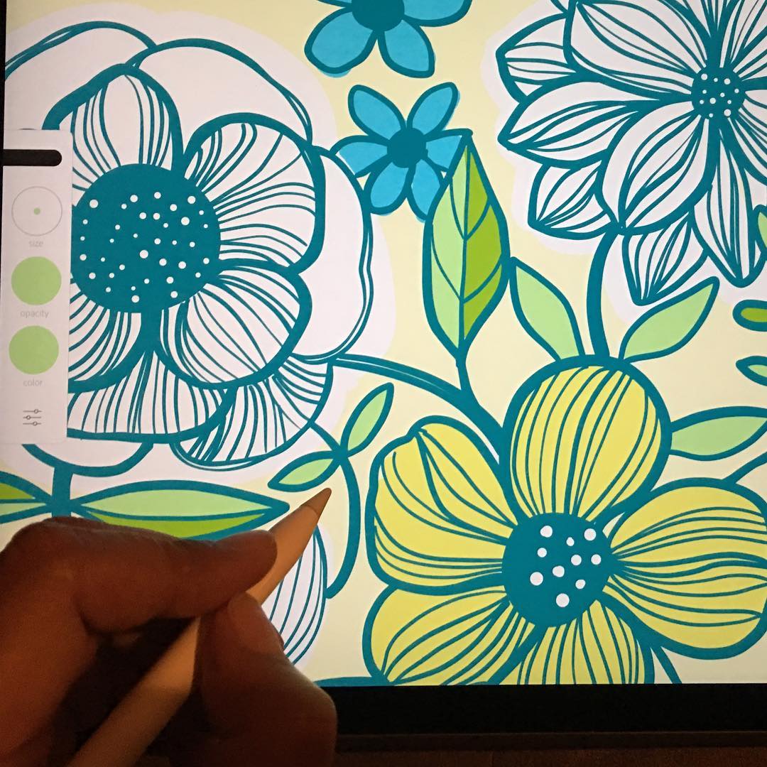 …And yes it’s almost midnight! Can’t stop doodling