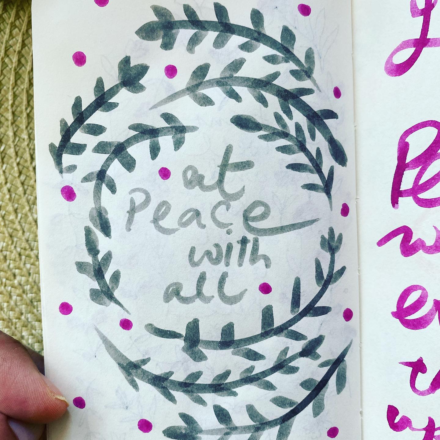 Are you at peace with all that will unfurl and all that will show up? 

Take a deep breath and surrender. Surrender to the isness. To the moments. To the here and now.