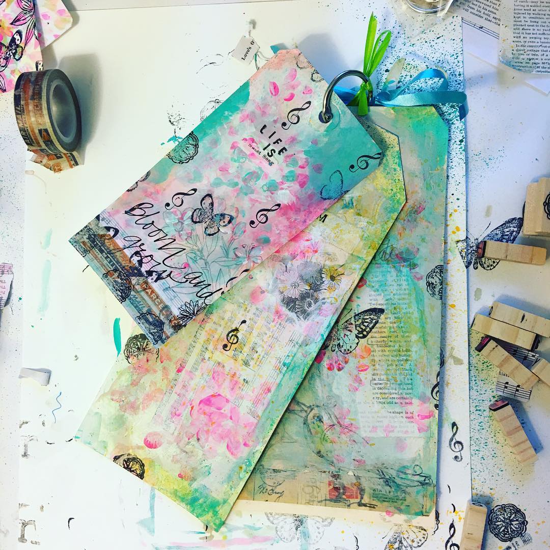 Art journal tags