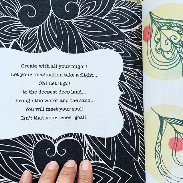 As much as I enjoy taking inspiration from all around, observing and embracing all that abounds…sometimes I also like to refer to my own notes, I really cherish this tiny book, a labor of love, my very own joy to the world!!