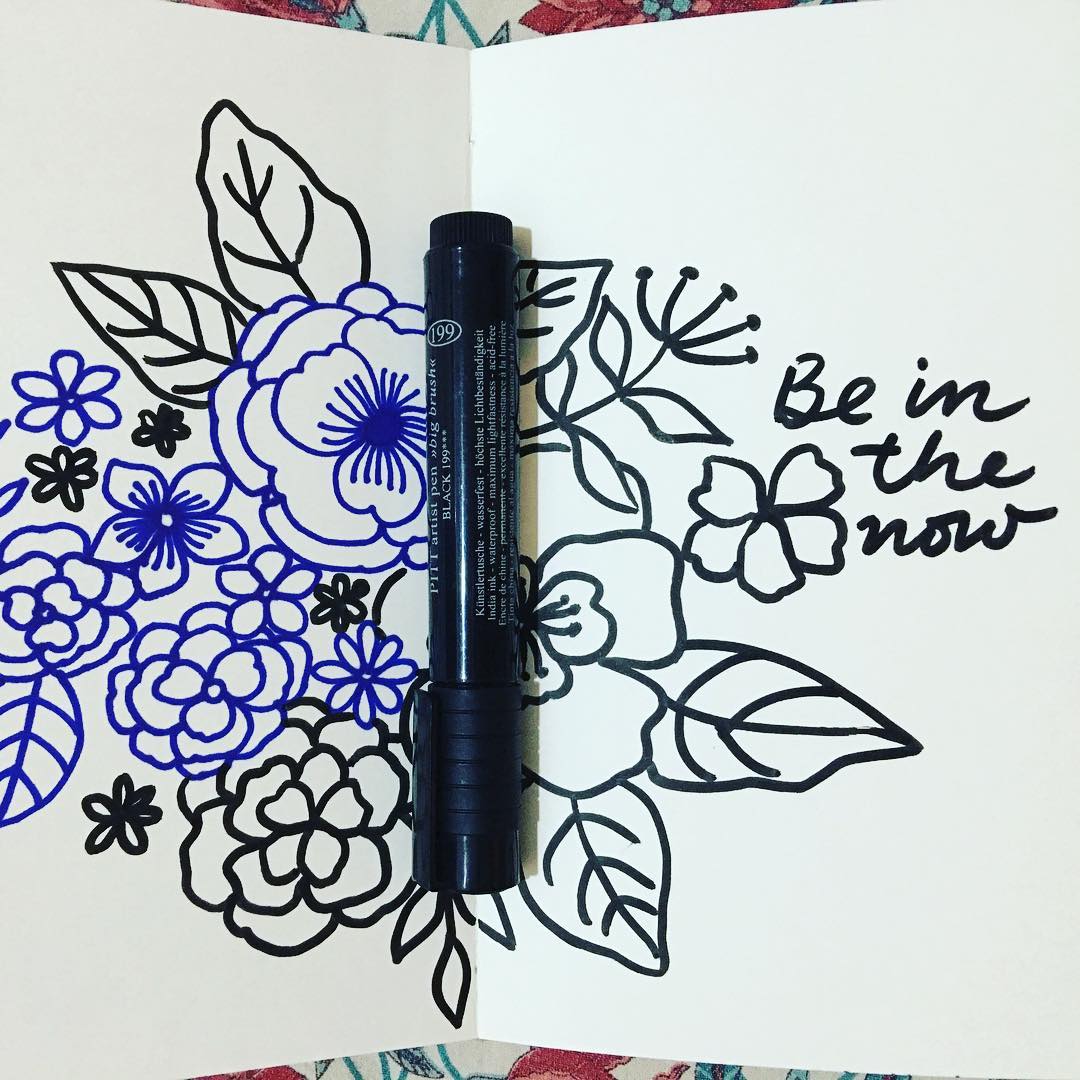 Be in the now…