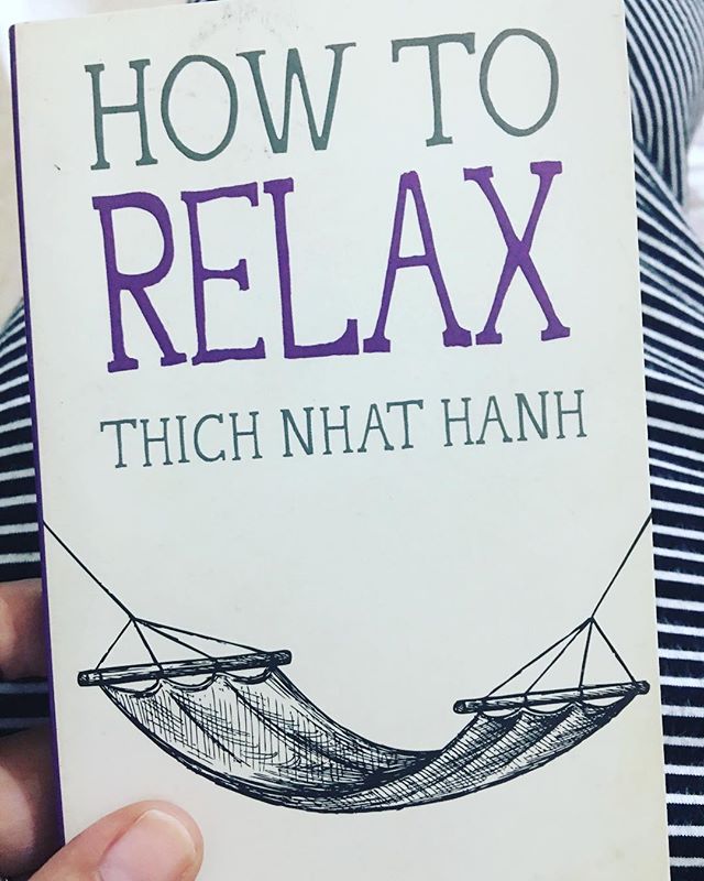 Before I doze off for the night… Beautiful book… #thichnahthanh #bookstoread #howtorelax