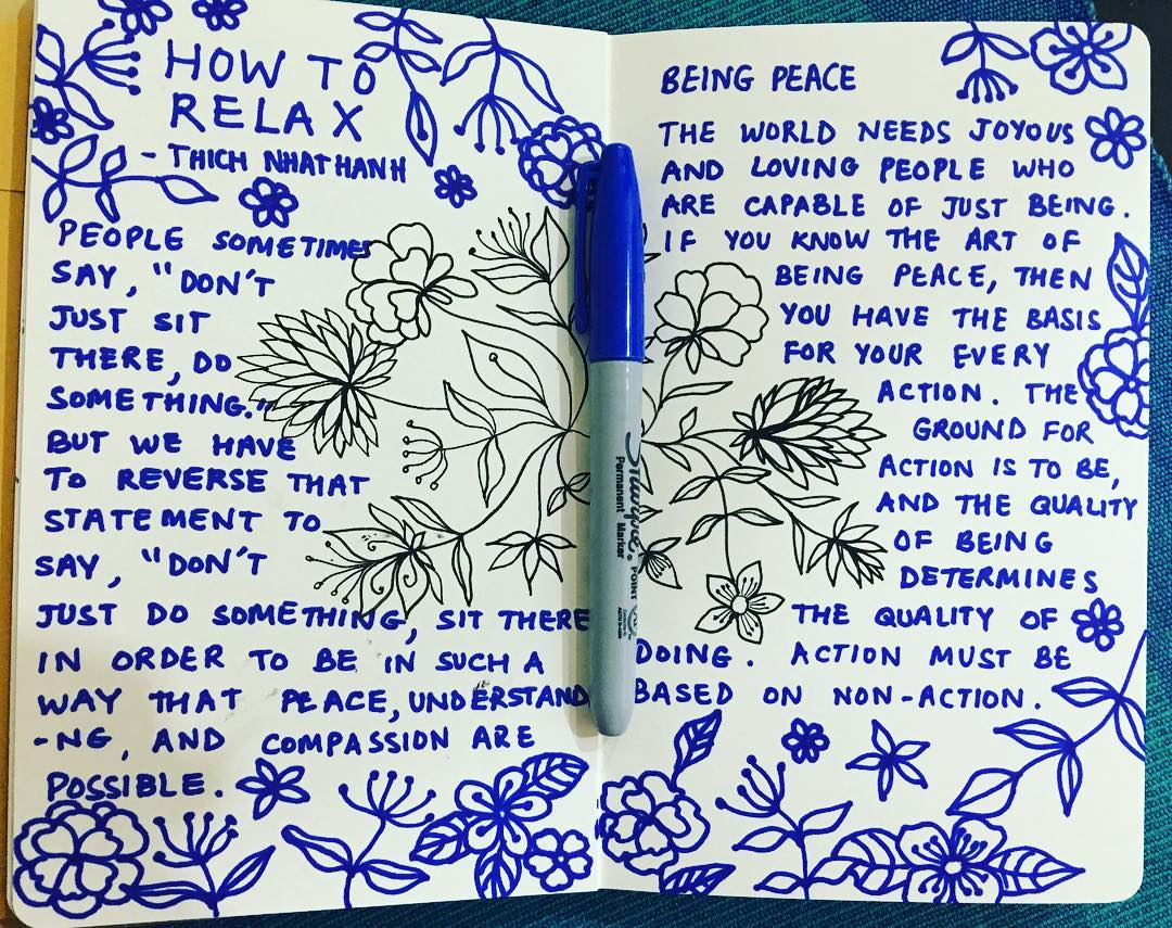 Being peace…