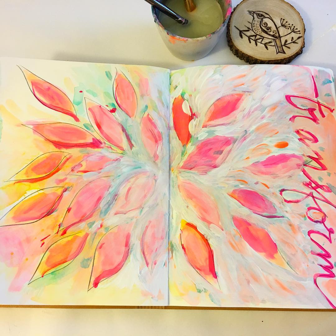 Daily Art Journaling ~ Day 133 Transform