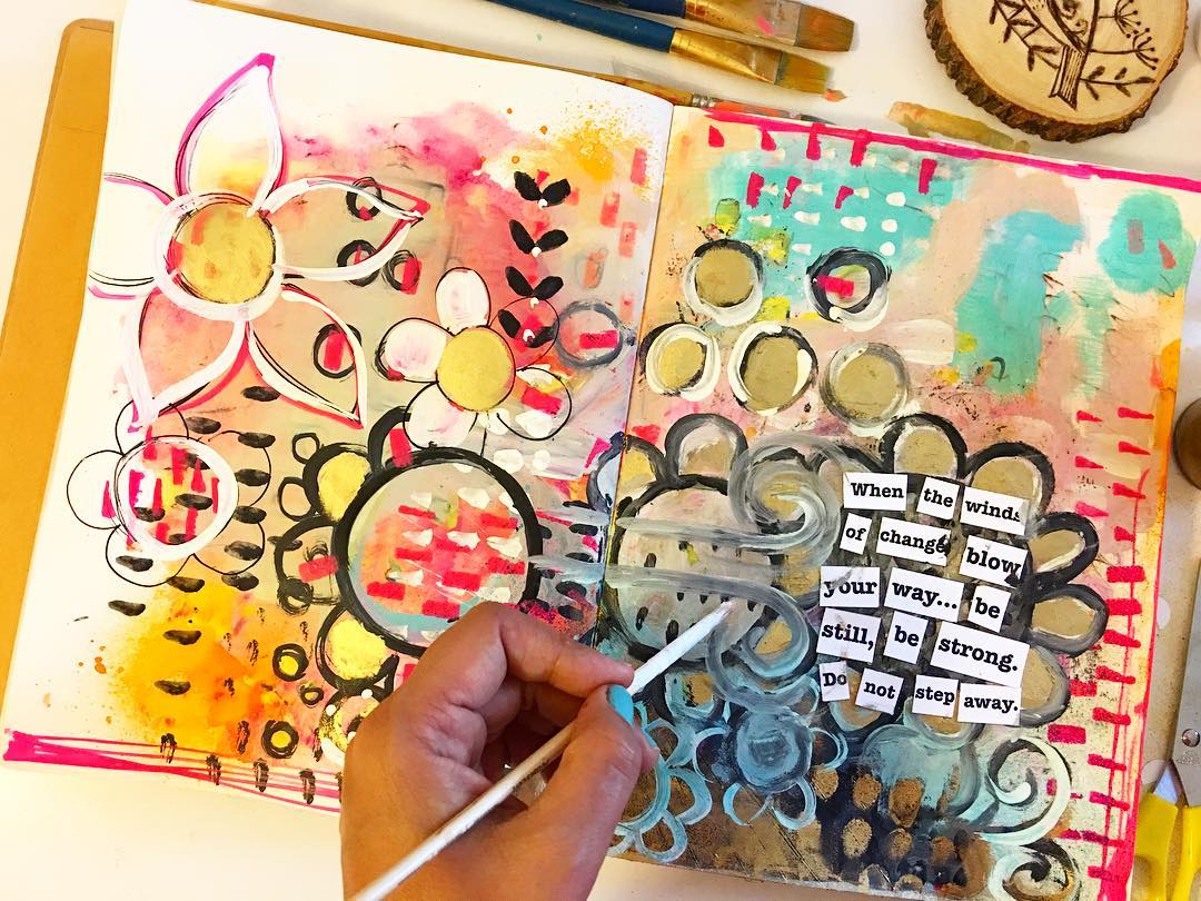 Daily Art Journaling ~ Day 134