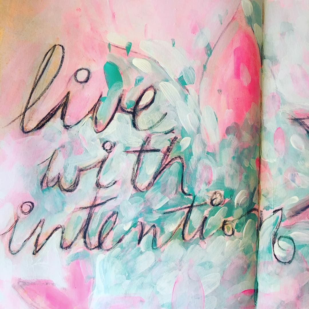Daily Art Journaling ~ Day 138
Live with intention