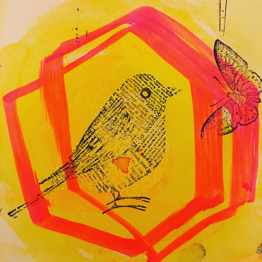 Daily Art Journaling ~ Day 149 Nature talk