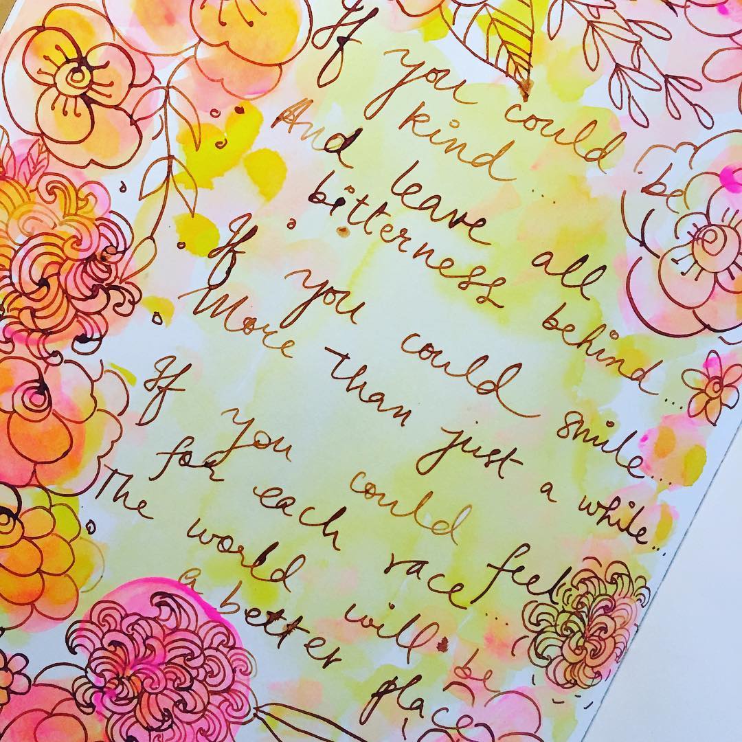 Daily Art Journaling ~ Day 153 If you could…