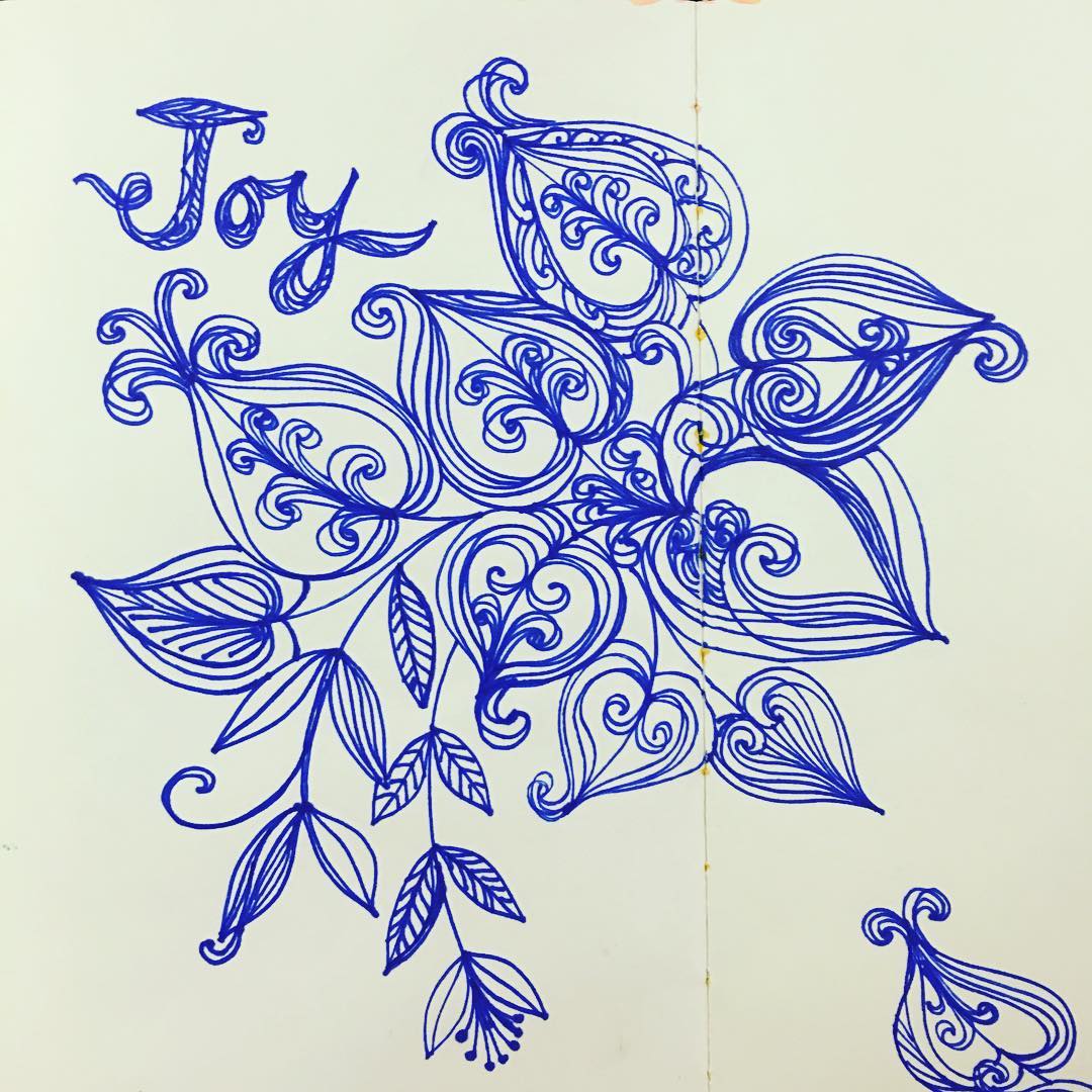 Daily Art Journaling ~Day 180 Wish you a Joyful Christmas!!