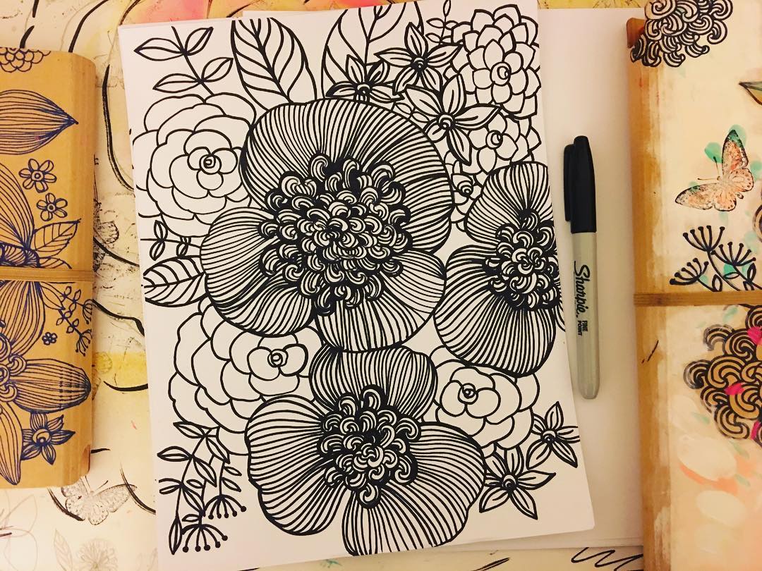Daily Art Journaling ~ Day 199 #
