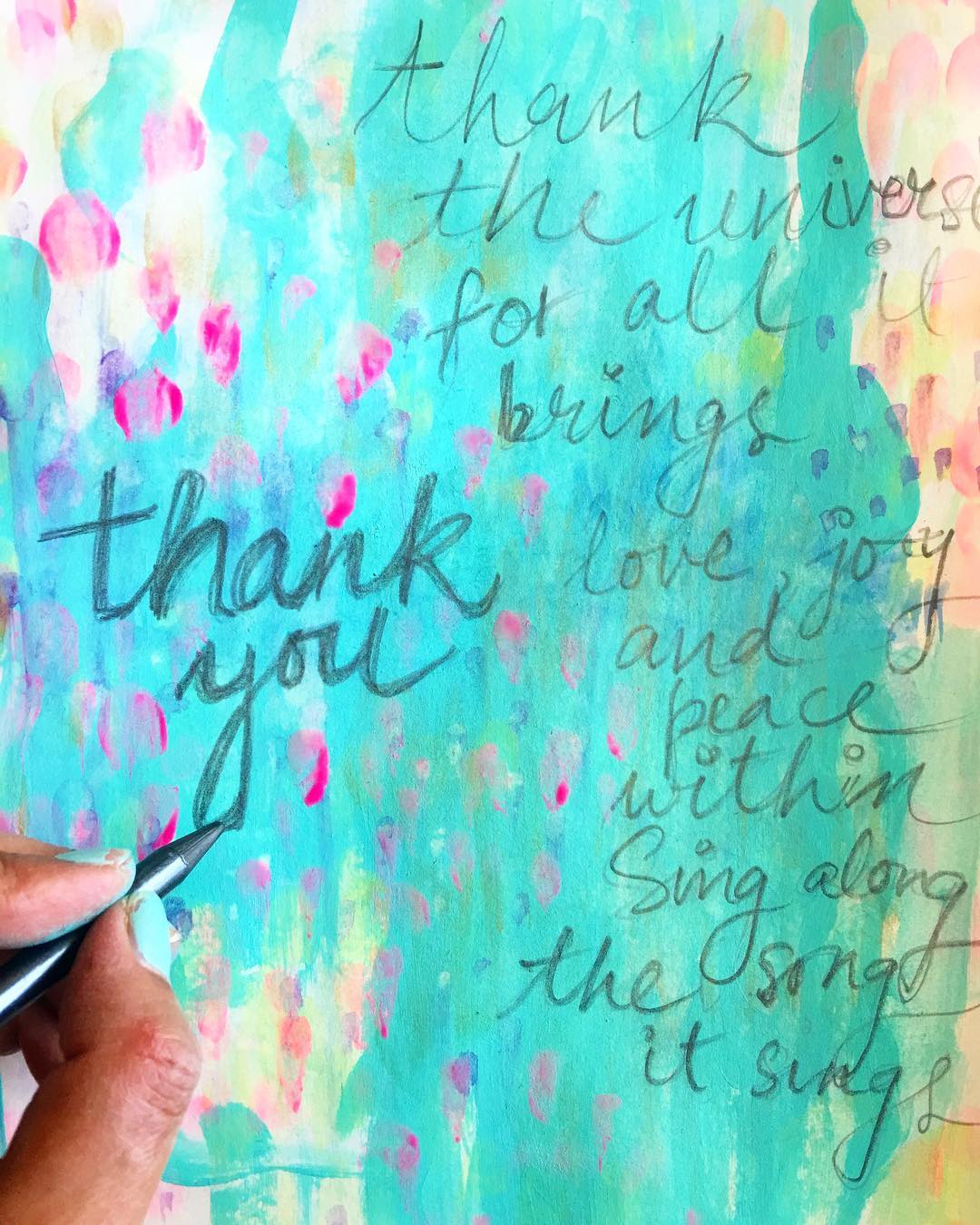 Daily Art Journaling ~ Day 239 Happy World Poetry Day!