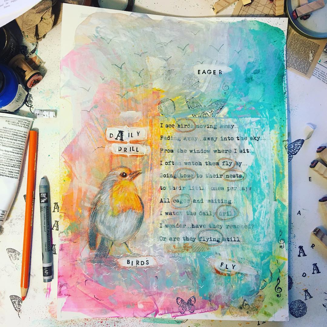 Daily Art Journaling ~ Day 39
