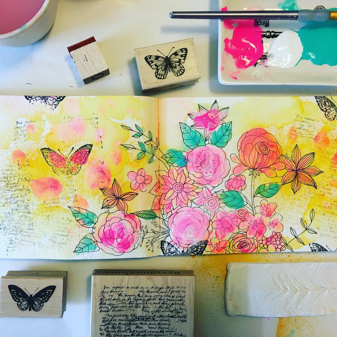 Daily Art Journaling ~ Day 49
