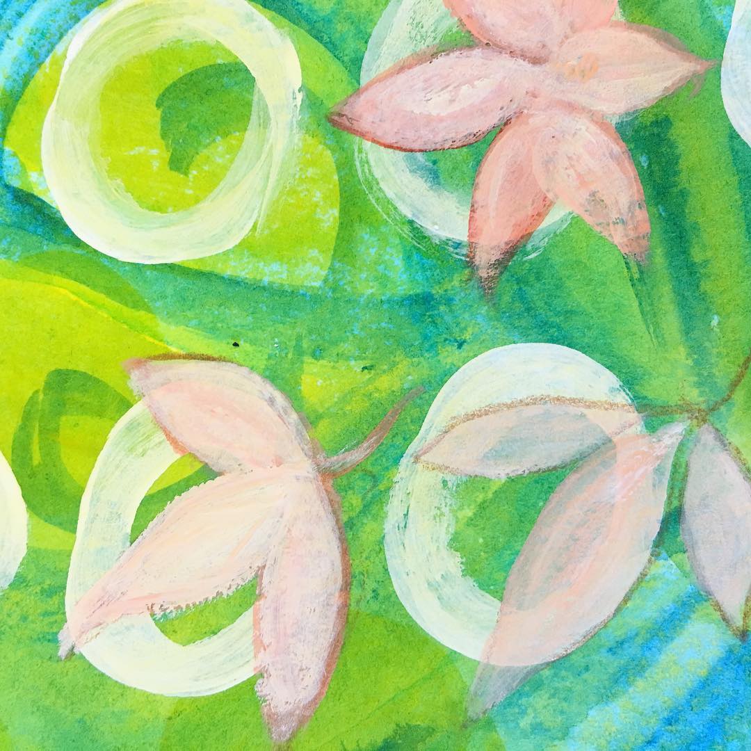 Daily Art Journaling ~ Day 81 Pattern play