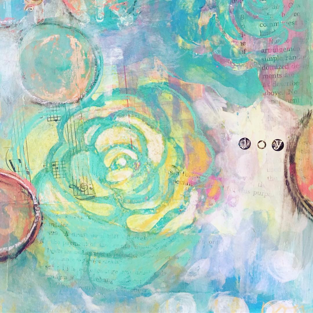 Daily Art Journaling ~ Day 96 JOY