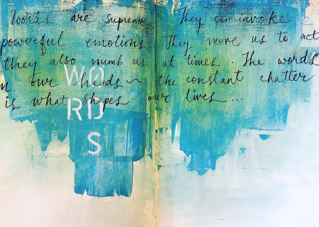 Daily Art Journaling ~ Day 98
WORDS

@thedailywriting