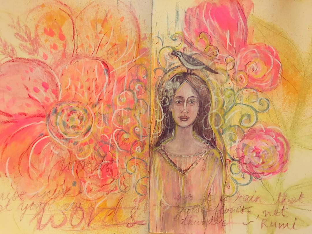 Daily Journal…Day 16 Raise your words not voice…for it’s the rain that grows flowers not thunder… – Rumi