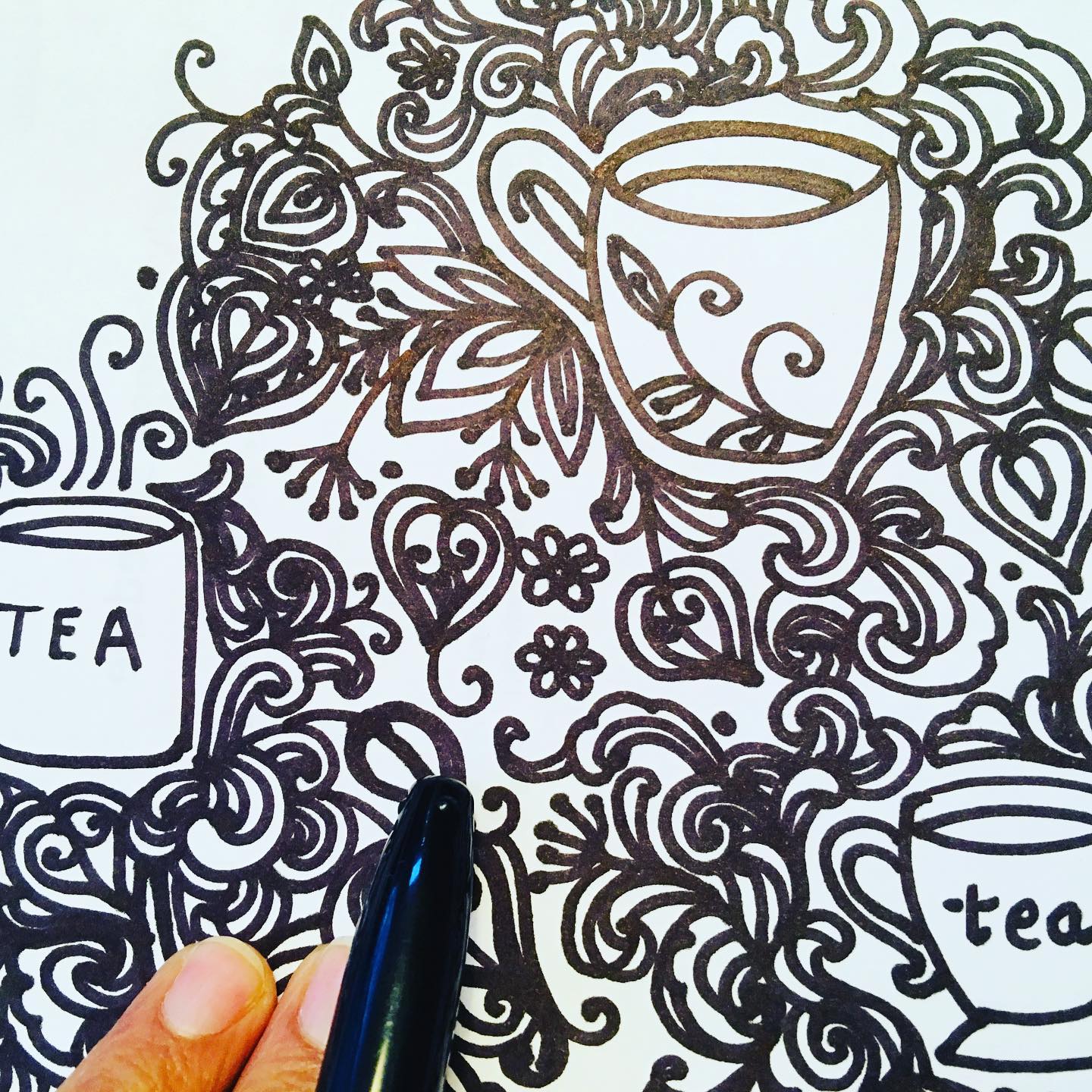 Drink your tea slowly and reverently, as if it is the axis on which the world earth revolves – slowly, evenly, without rushing toward the future. – Thich Nhat Hanh