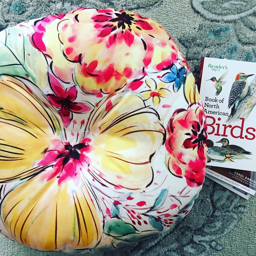 Enjoying my floor cushion so much! It’s awesome to see my art splashes on this piece