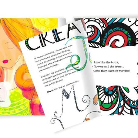 Flipping through the pages of my book…sharing Joy…