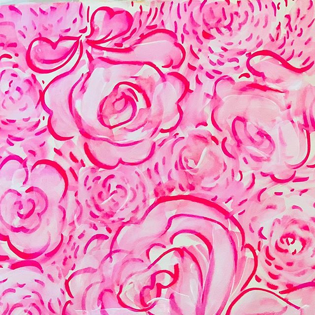 Flowers on my mind…enjoying the subtle whiff of the roses while I move past my front door…