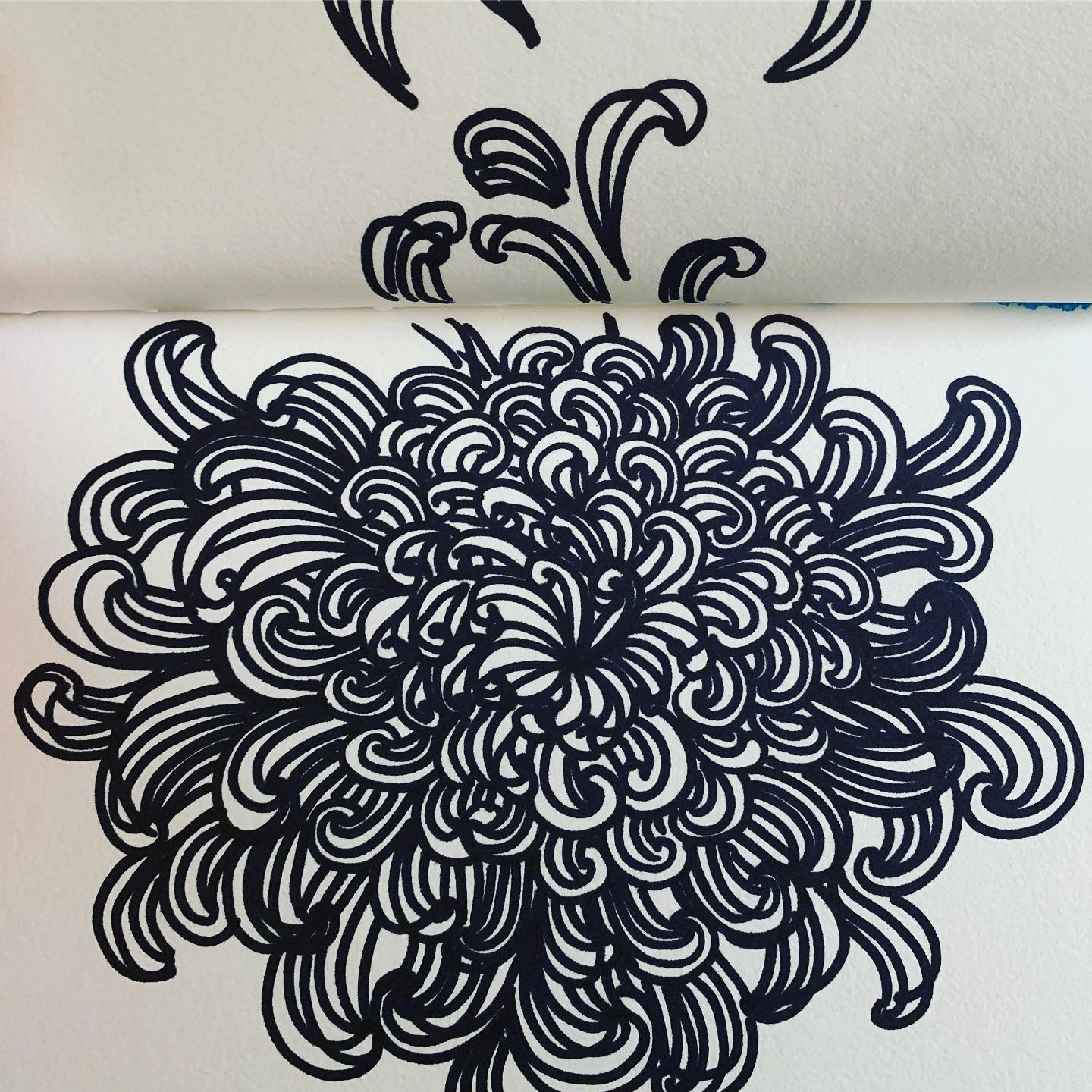 Good old sharpie! Can’t seem to stop doodling!