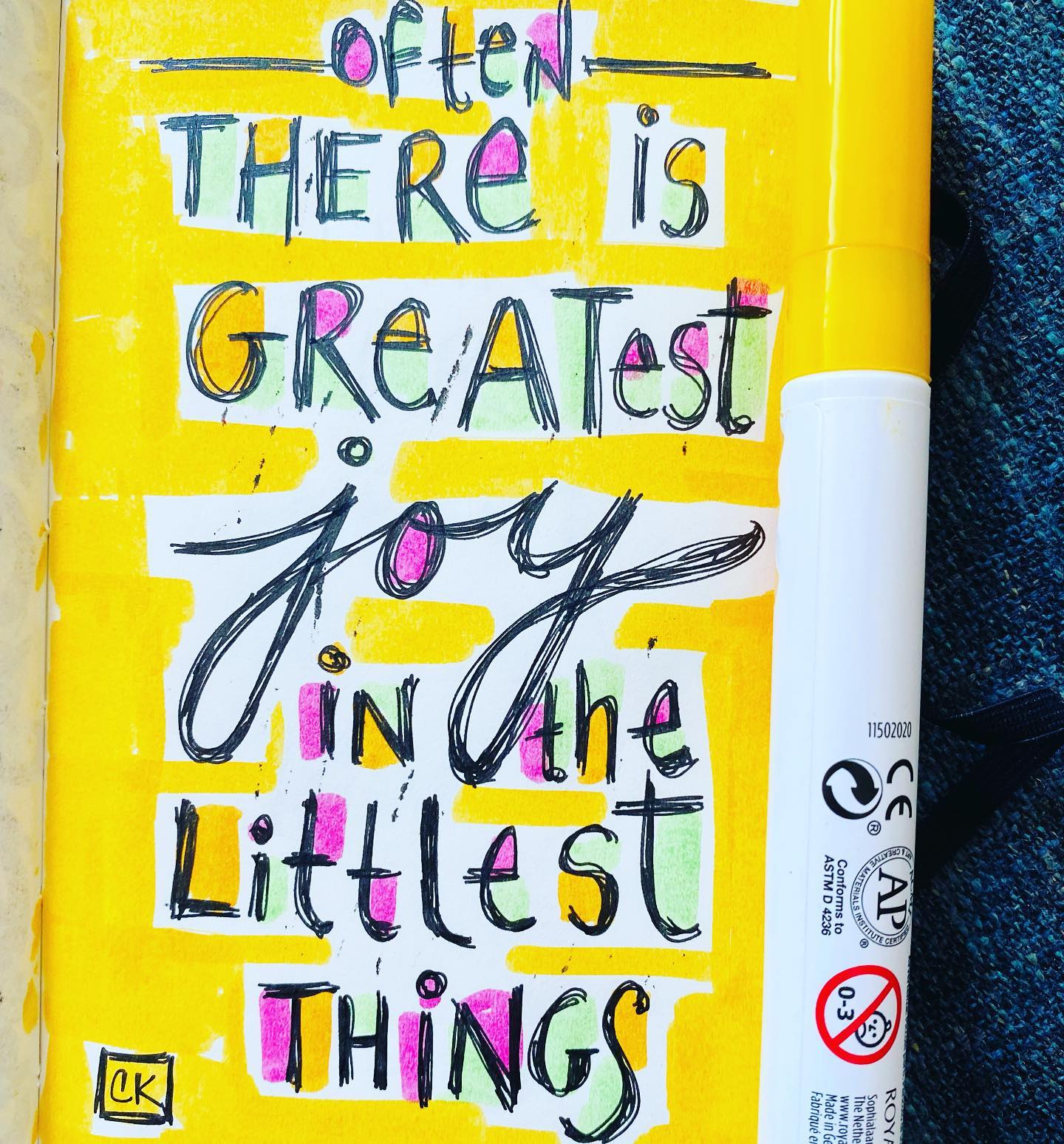 Hope you find joy in the little things today!