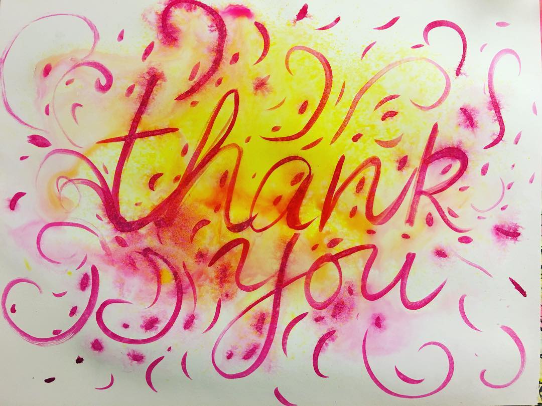 If the only prayer you ever say in your entire life is thank you, it will be enough.
~ Meister Eckhart