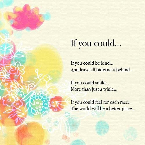If you could…