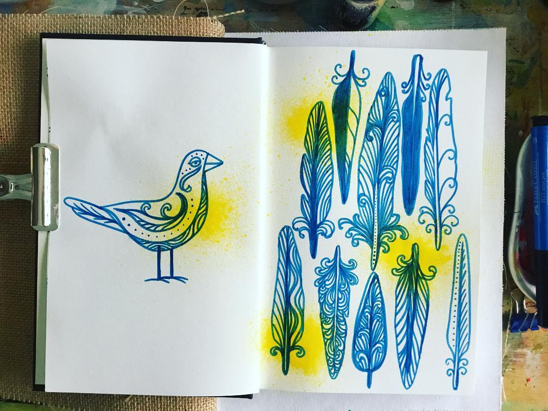 just some random doodles today…