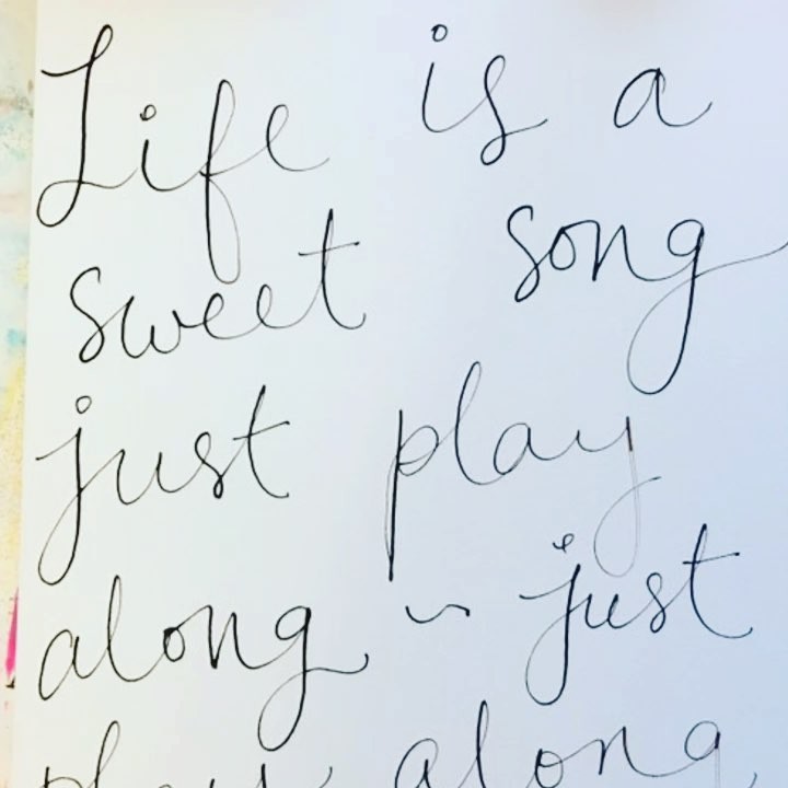 Life is a sweet song ~ just play along ~ just play along