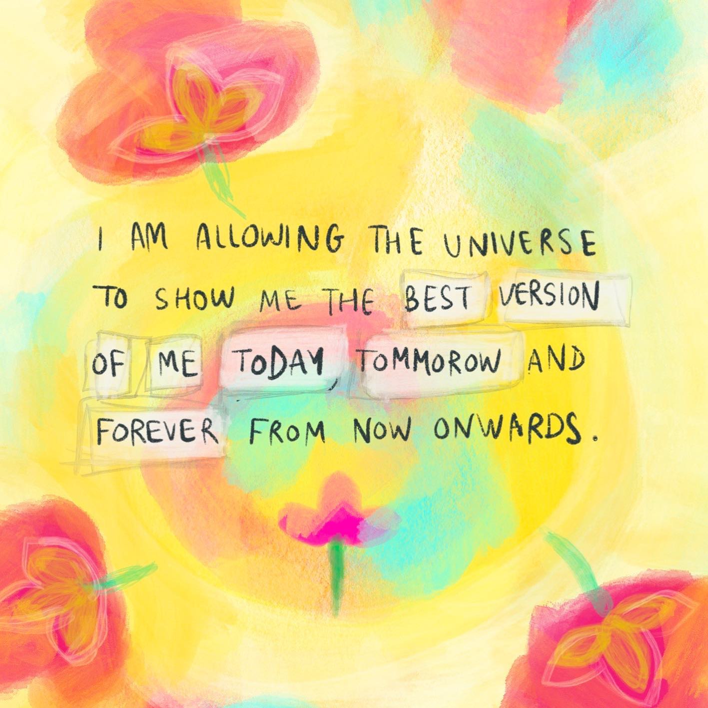 Our work is most satisfying when we can use our unique abilities in a way that makes a real difference. Our life is most enjoyable when we can smile at the end of the day and look forward to another morning with great enthusiasm and energy. 

We can attain balance if we make it a habit to live and to work with our best effort today and constantly improve to become the person we want to become while continuing to love the person we already are :)

Is this an affirmation you could use?