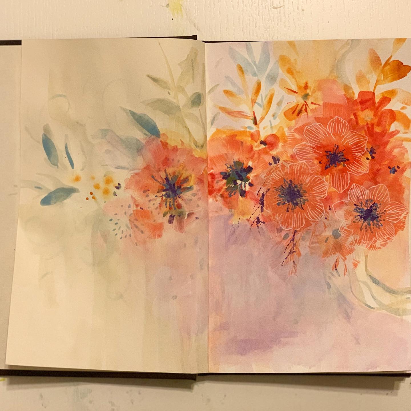 Sometimes starting a new journal is such a refreshing change from the routine, it’s like a fresh new day that brings with it a new beginning, a new light…