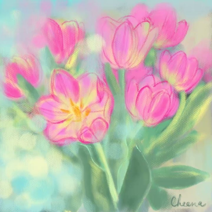 Sunday afternoon…splashing some ‘digital’ color!
