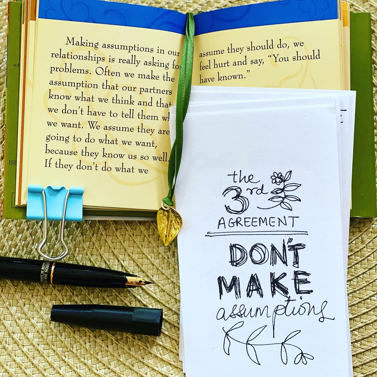 This tiny book of wisdom of the ‘Four Agreements’ by Don Miguel Ruiz is so full of deep insights that always serve as a ready reckoner!