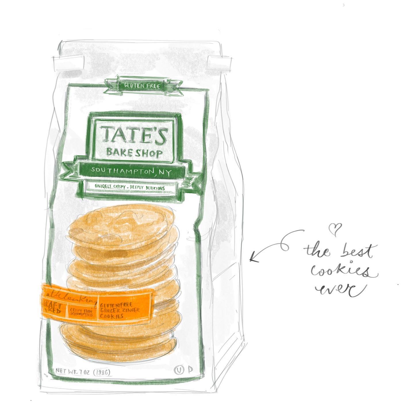 Tried these for the first time, @tatesbakeshop the best cookies ever!