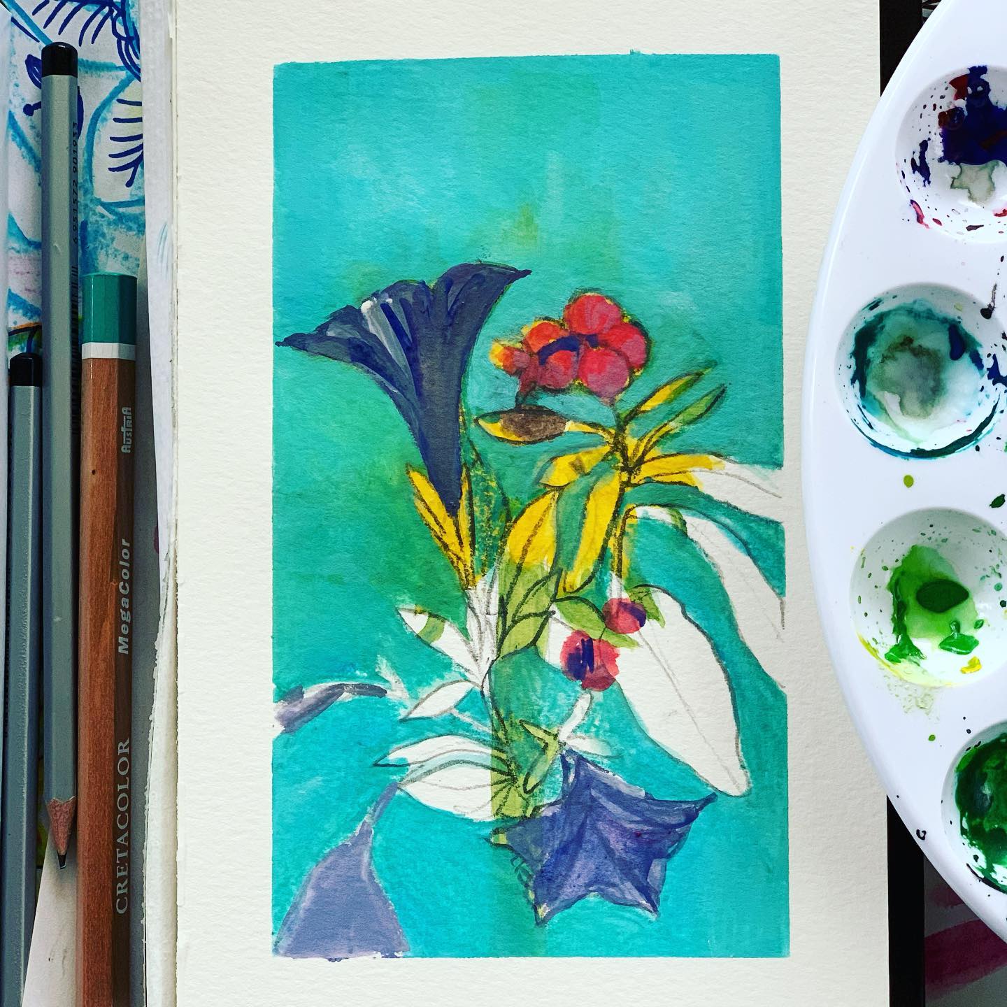 The layers beneath
