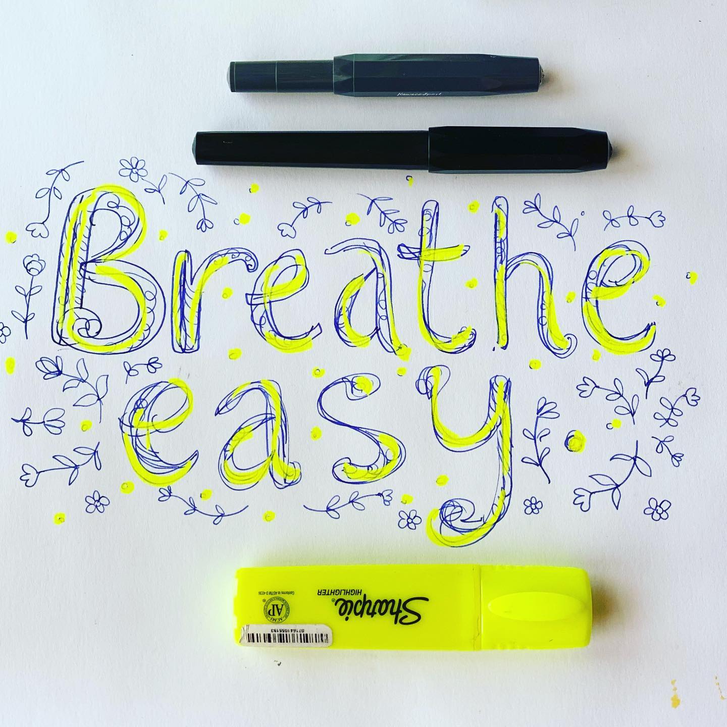 Yes, we all need to focus on our breath from time to time. Breathe easy.